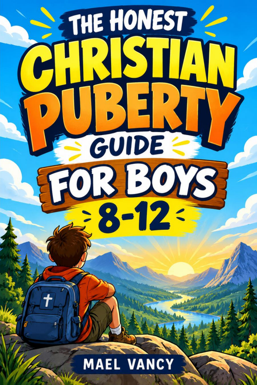 The Honest Christian Puberty Guide for Boys 8–12 by Mael Vancy — book cover